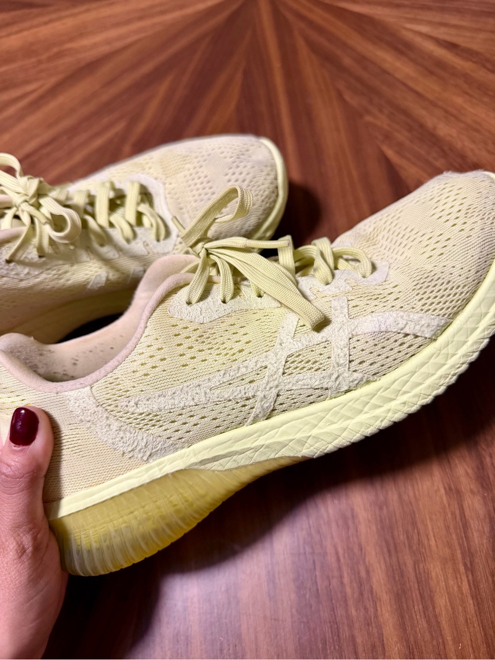 ASICS Running Shoes - Lime Yellow - Women's Size 8